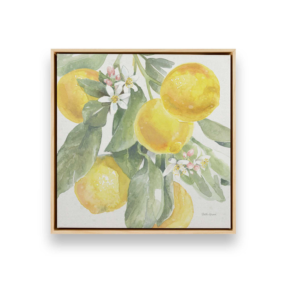 [Color:American Maple], Picture of art in an American Maple frame