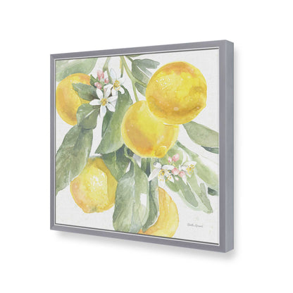 [Color:Polished Chrome], Picture of art in a Polished Chrome frame of the corner
