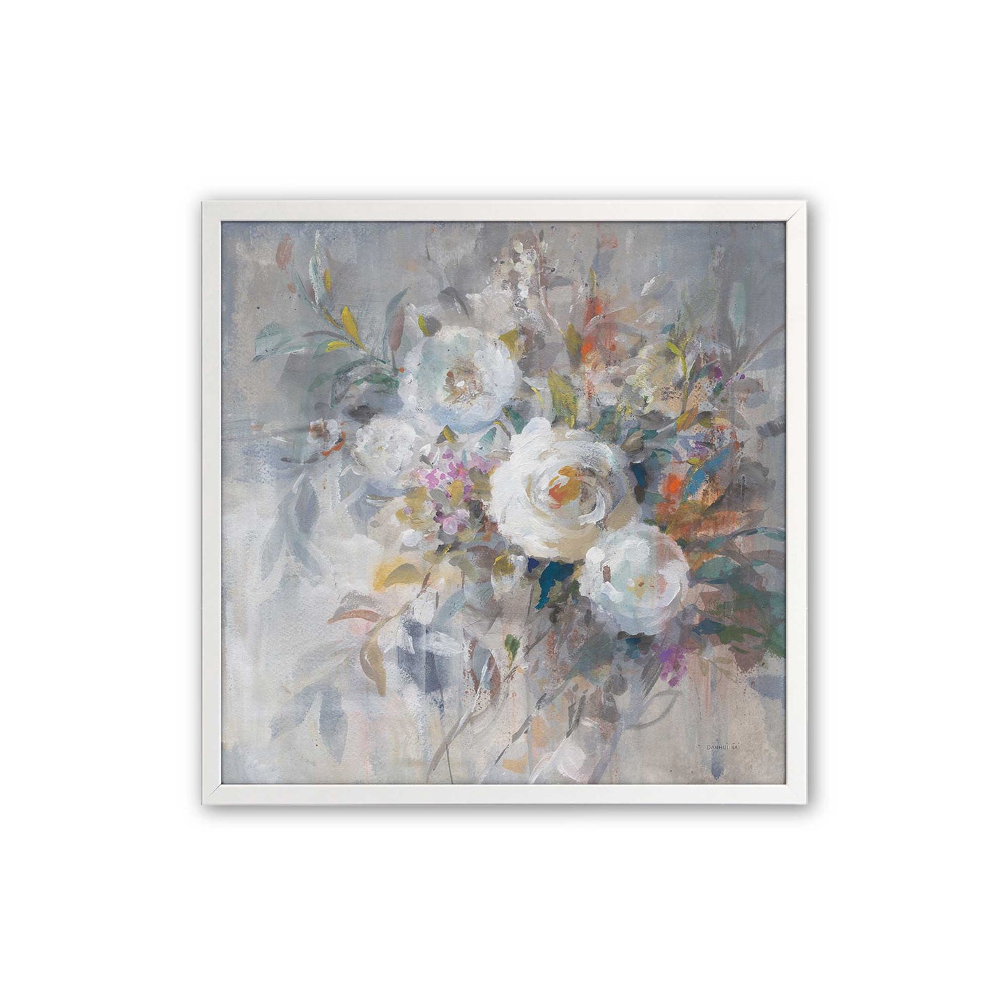 [Color:Opaque White], Picture of art in a Opaque White frame