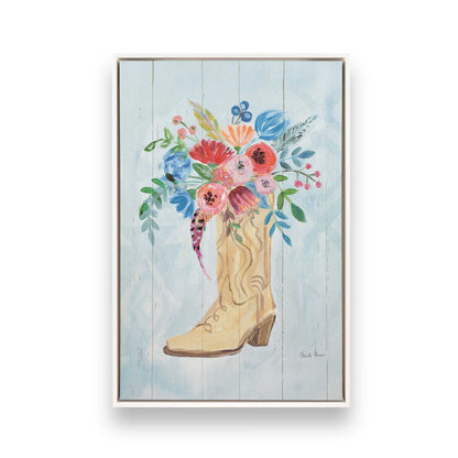 [Color:Opaque White], Picture of art in a White frame