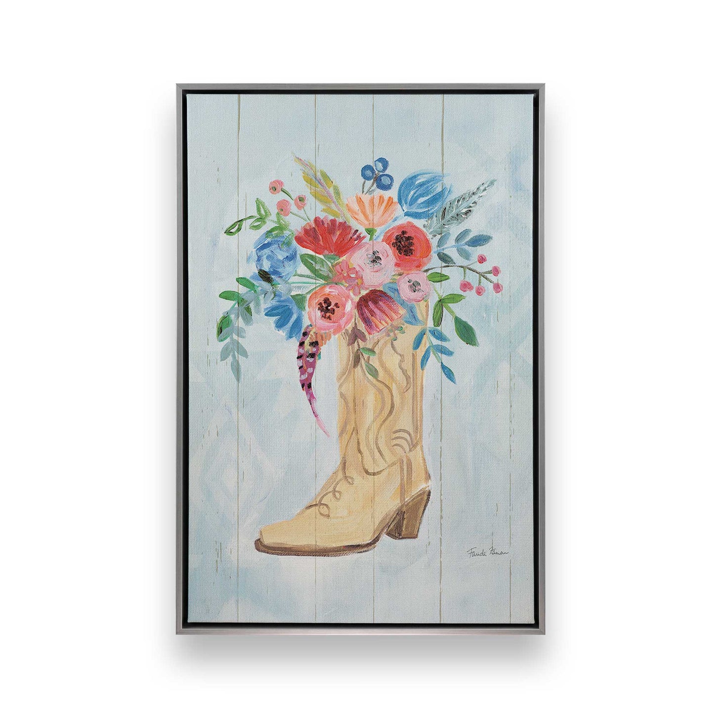 [Color:Polished Chrome], Picture of art in a Polished Chrome frame