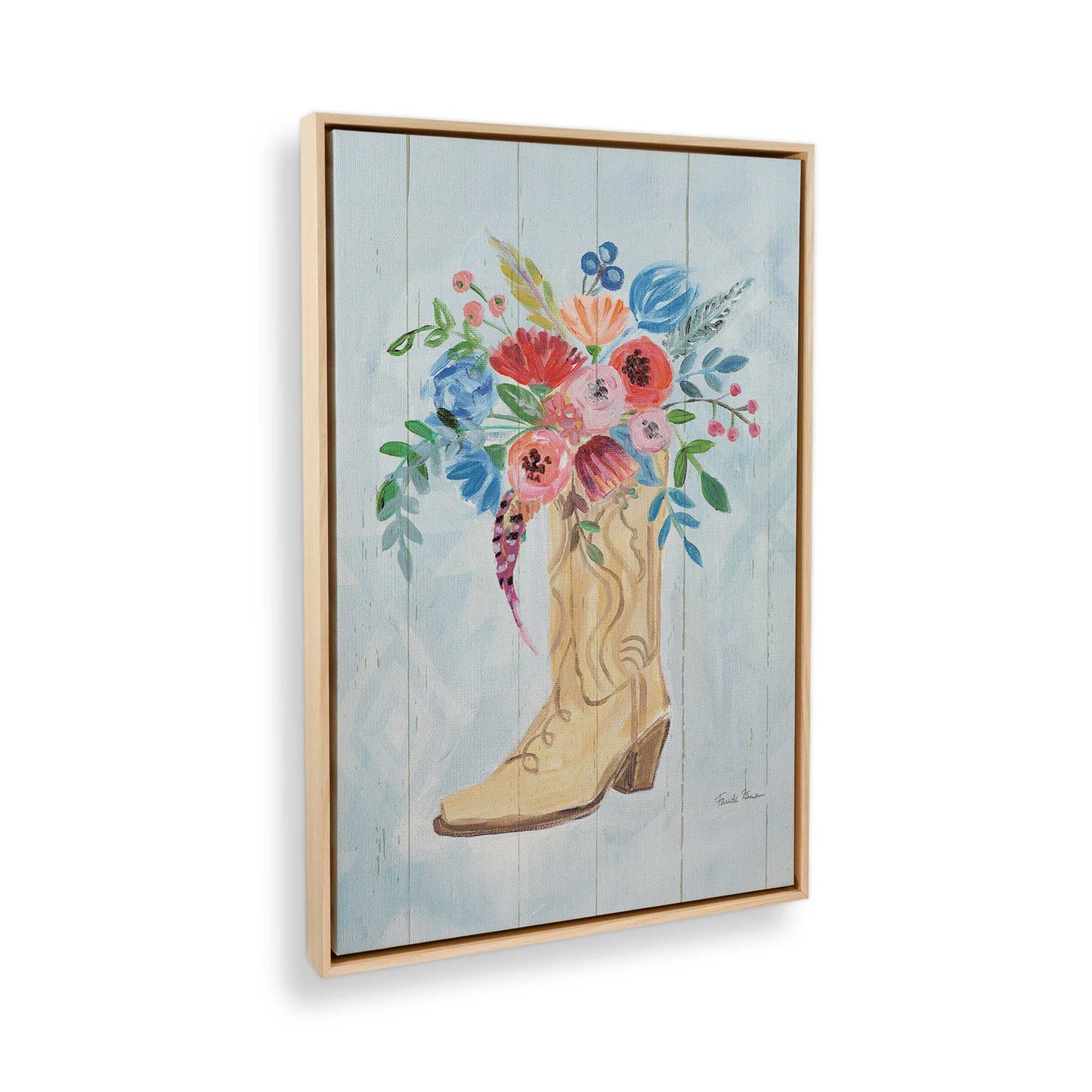 [Color:American Maple], Picture of the corner of the art