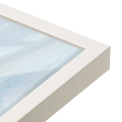 [Color:Opaque White], Picture of art in a Opaque White frame at an angle