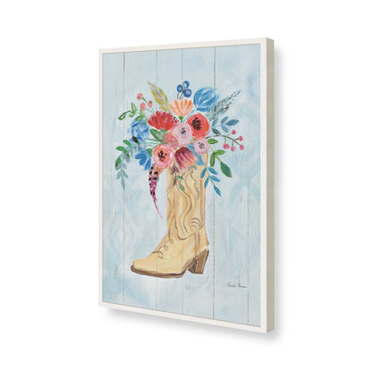 [Color:Opaque White], Picture of art in a Opaque White frame of the corner