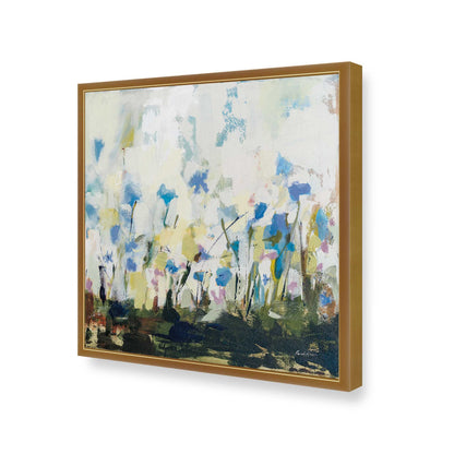 [Color:Polished Gold], Picture of art in a Polished Gold frame of the corner