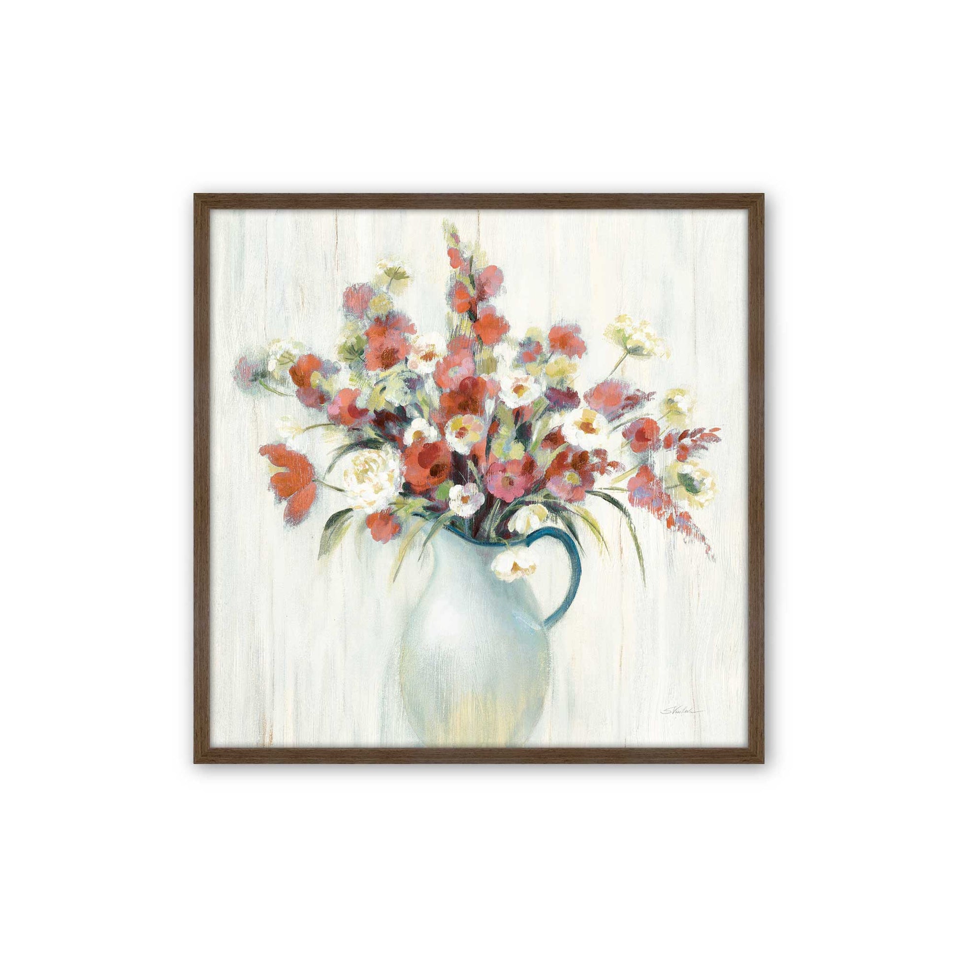 [Color:Walnut], Picture of art in a Walnut frame
