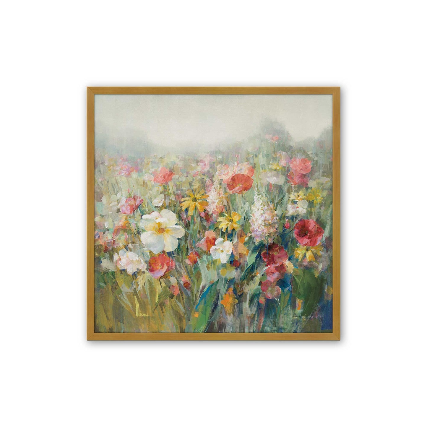 [Color:Polished Gold], Picture of art in a Polished Gold frame