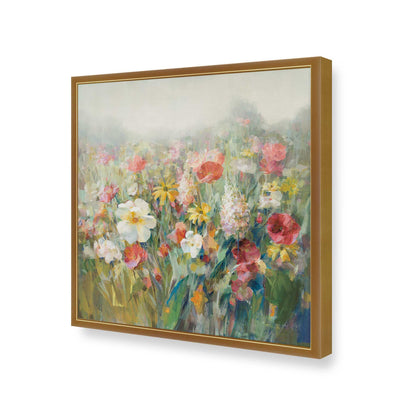 [Color:Polished Gold], Picture of art in a Polished Gold frame of the corner