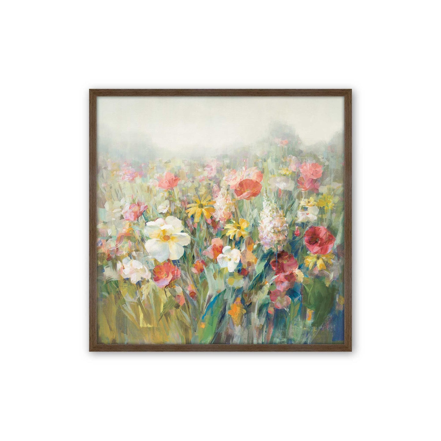 [Color:Walnut], Picture of art in a Walnut frame