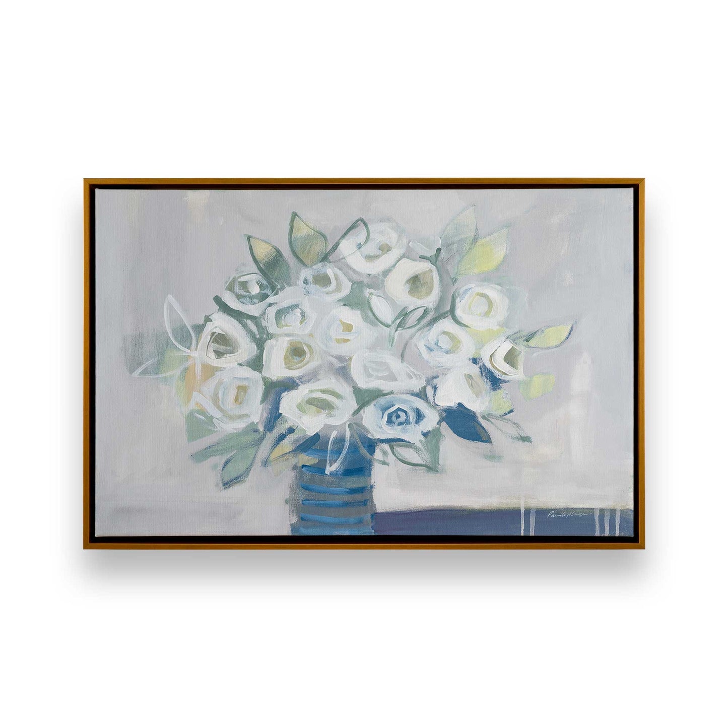 [Color:Polished Gold], Picture of art in a Polished Gold frame