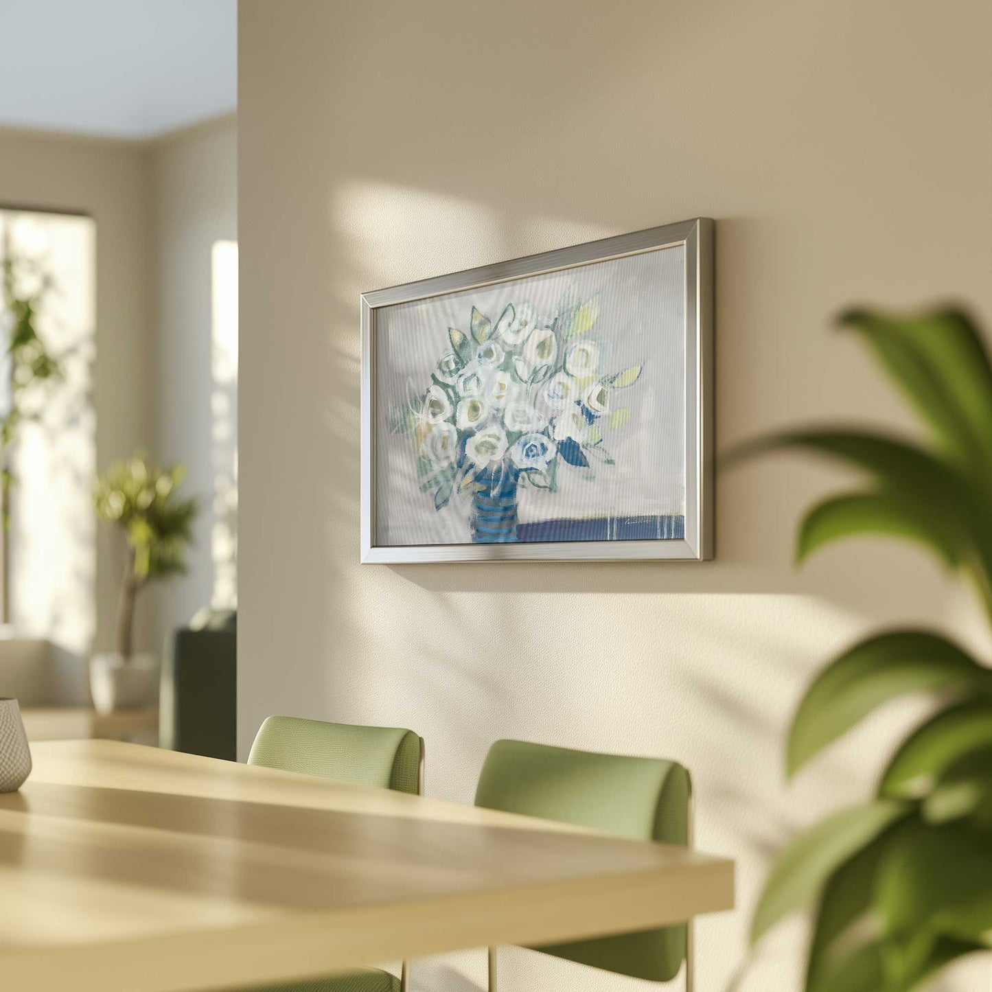 Picture of art in a room