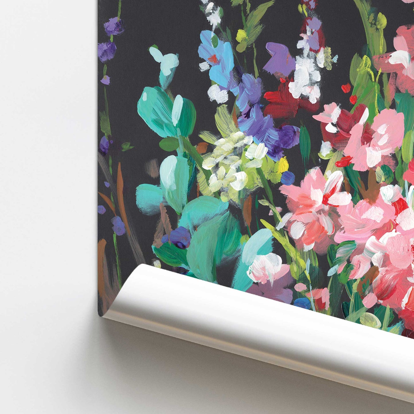 [Color:Rolled Print], Picture of close up of art