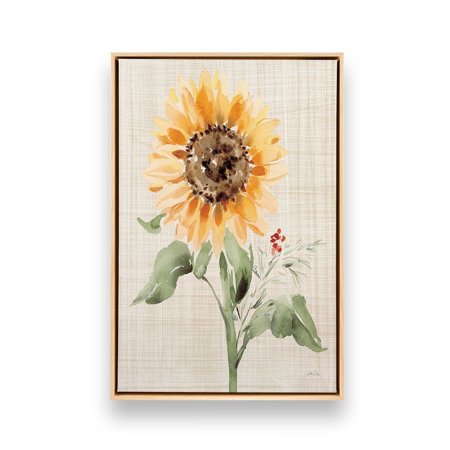 [Color:American Maple], Picture of art in a American Maple frame