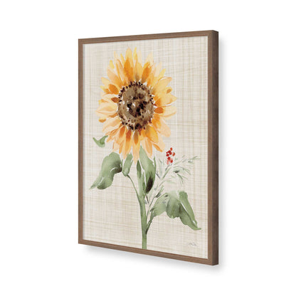 [Color:Walnut], Picture of art in a Walnut frame of the corner