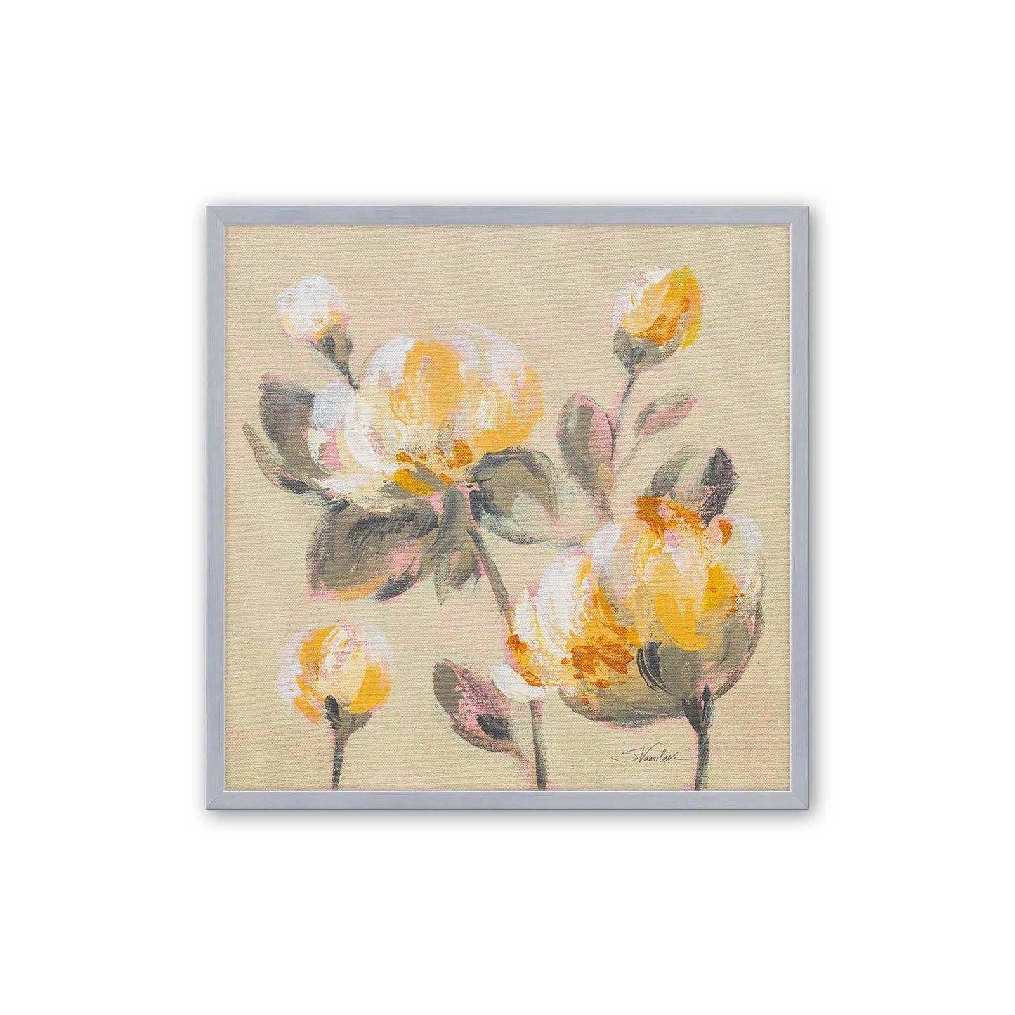 [Color:Polished Chrome], Picture of art in a Polished Chrome frame