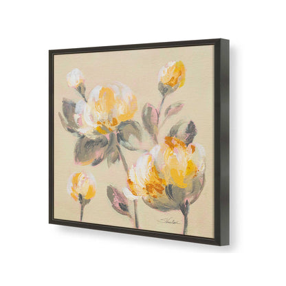 [Color:Satin Black], Picture of art in a Satin Black frame of the corner