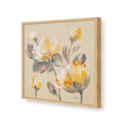 [Color:American Maple], Picture of art in a American Maple frame of the corner