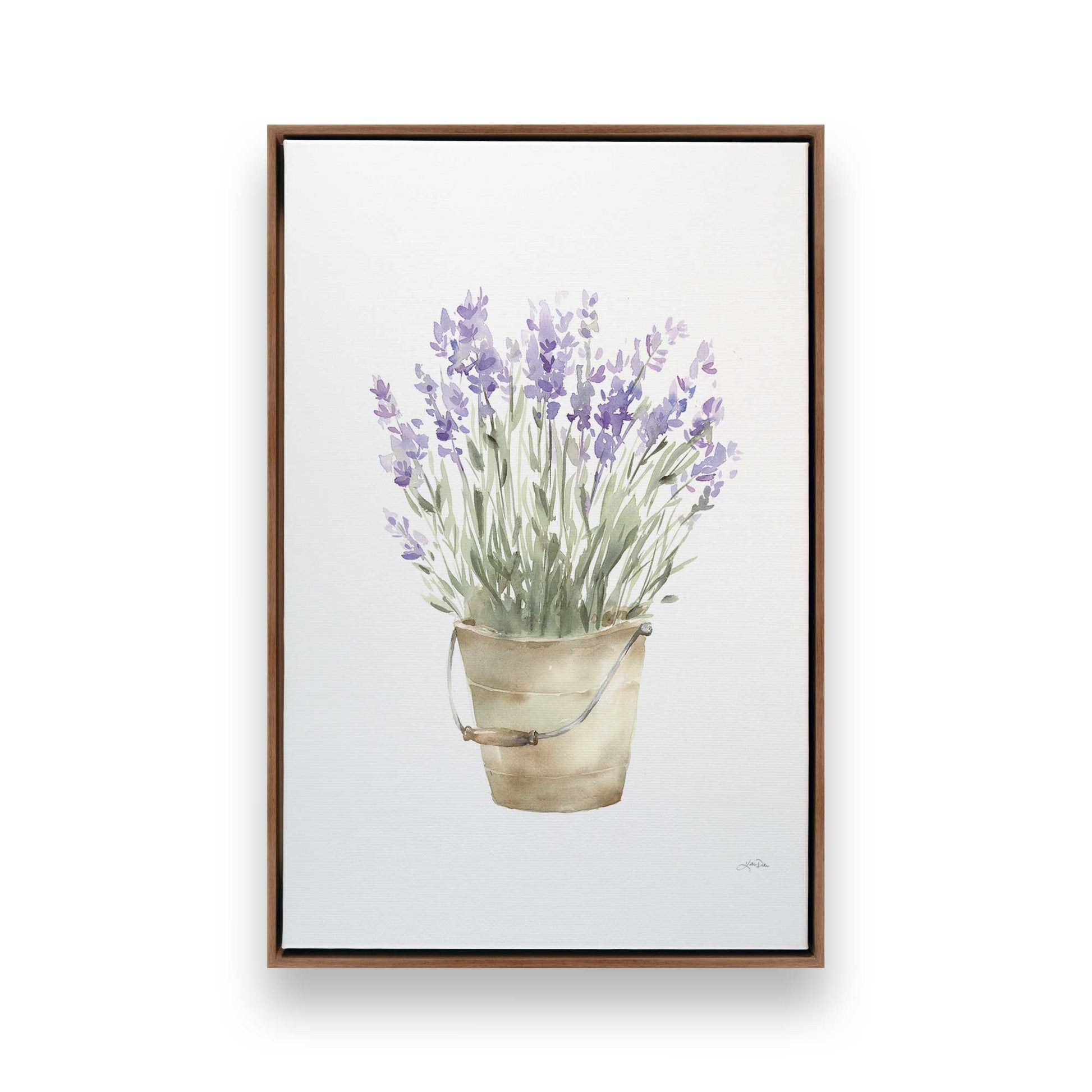 [Color:Walnut], Picture of art in a Walnut frame