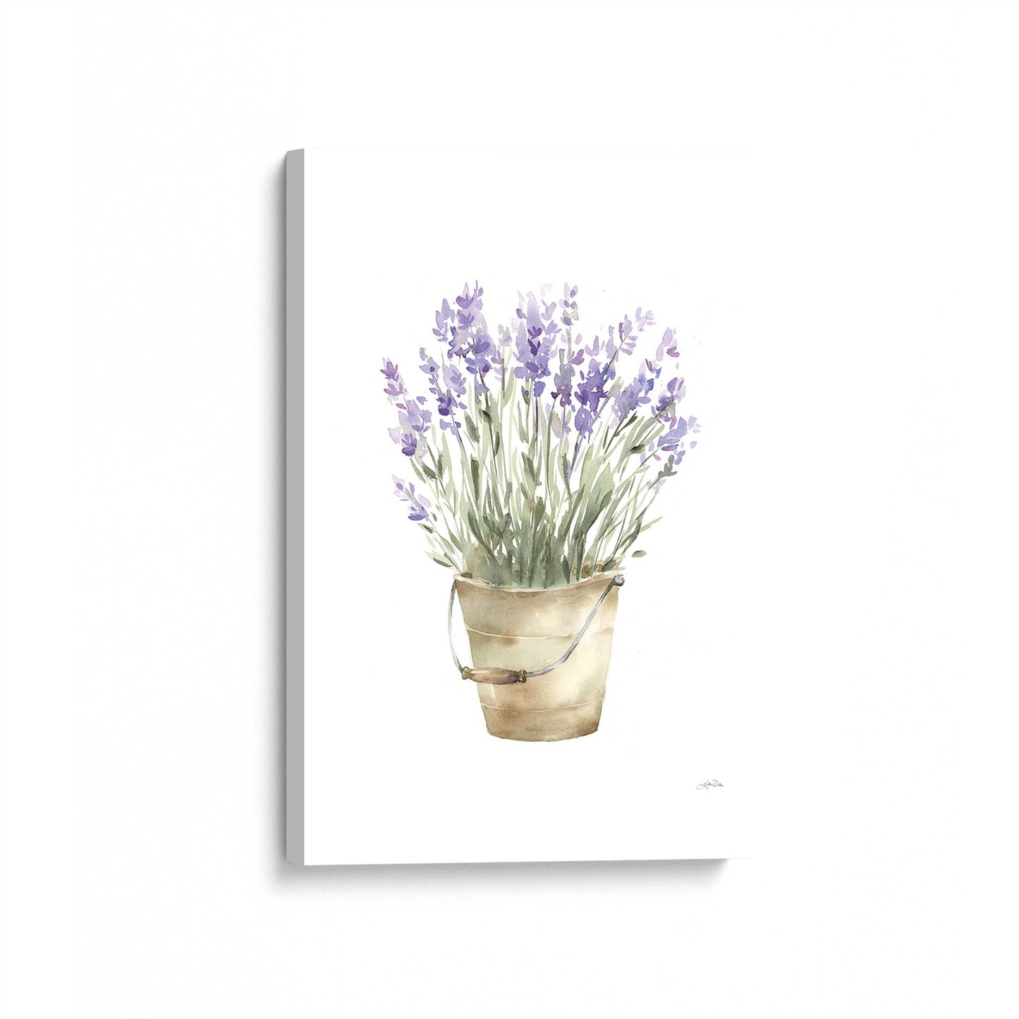 [Color:Stretched Canvas], Picture of art at an angle