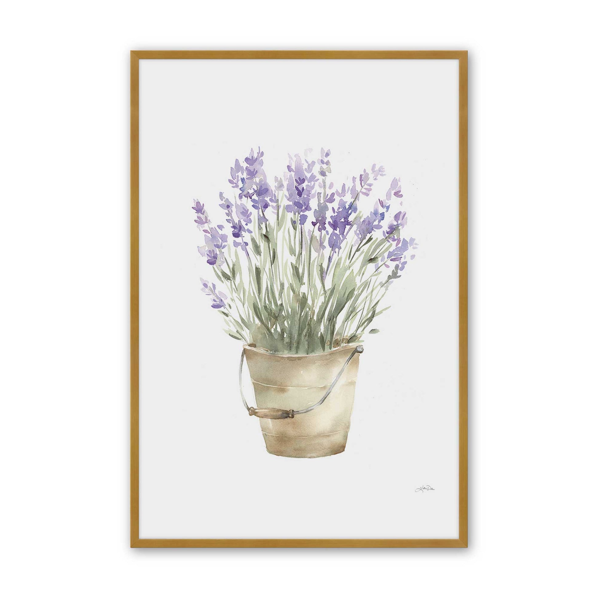 [Color:Polished Gold], Picture of art in a Polished Gold frame