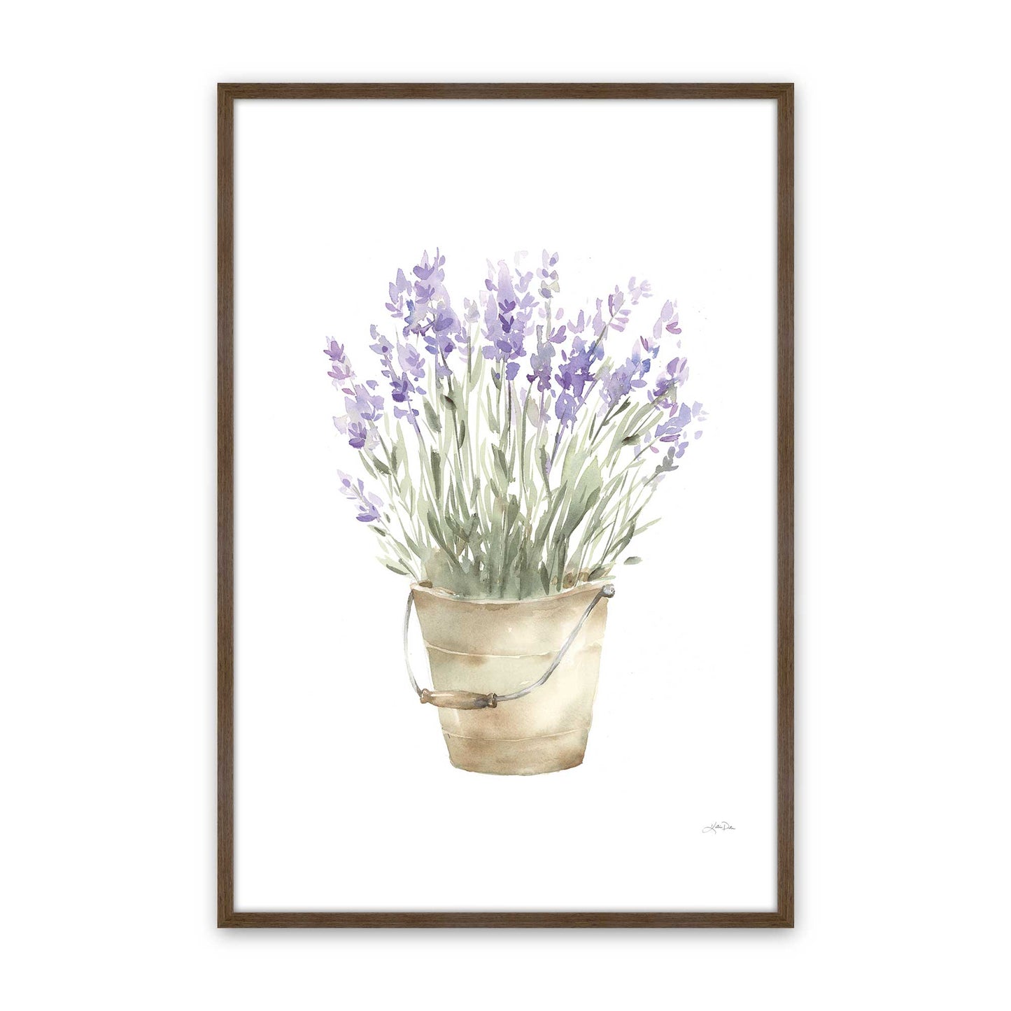 [Color:Walnut], Picture of art in a Walnut frame