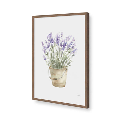 [Color:Walnut], Picture of art in a Walnut frame of the corner