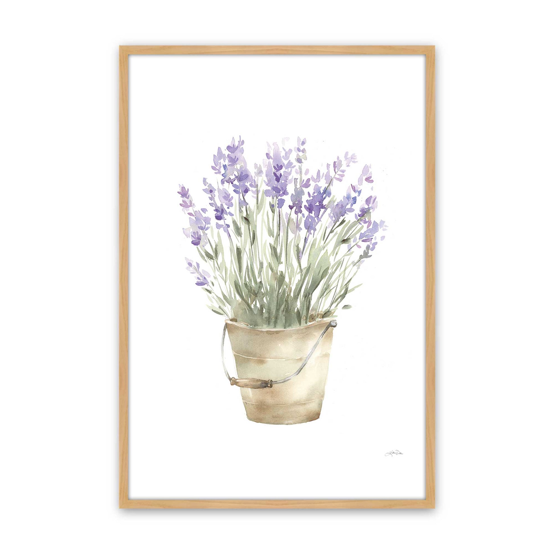 [Color:American Maple], Picture of art in a American Maple frame