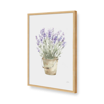 [Color:American Maple], Picture of art in a American Maple frame of the corner