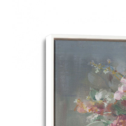[Color:Opaque White], Picture of art in a White frame at an angle