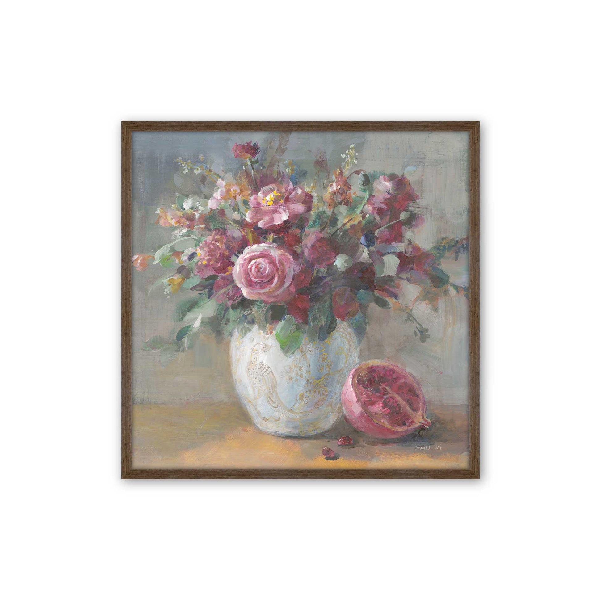 [Color:Walnut], Picture of art in a Walnut frame