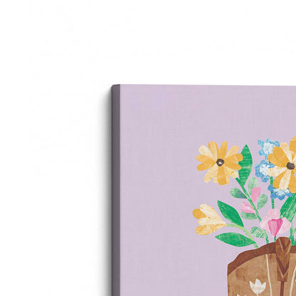 [Color:Stretched Canvas], Picture of the corner of the art