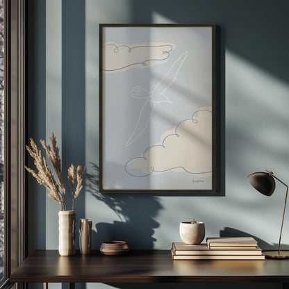 Picture of art in a room