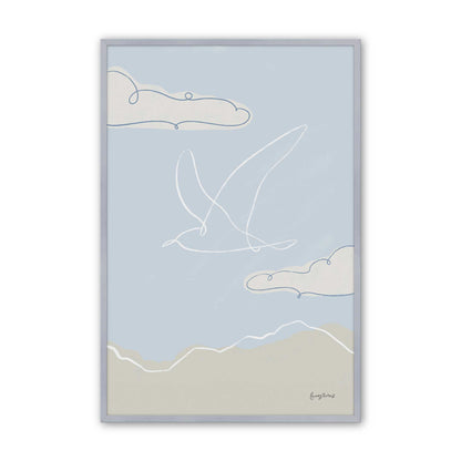 [Color:Polished Chrome], Picture of art in a Polished Chrome frame