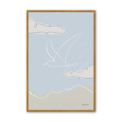 [Color:Polished Gold], Picture of art in a Polished Gold frame