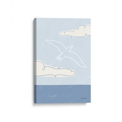 [Color:Stretched Canvas], Picture of art at an angle