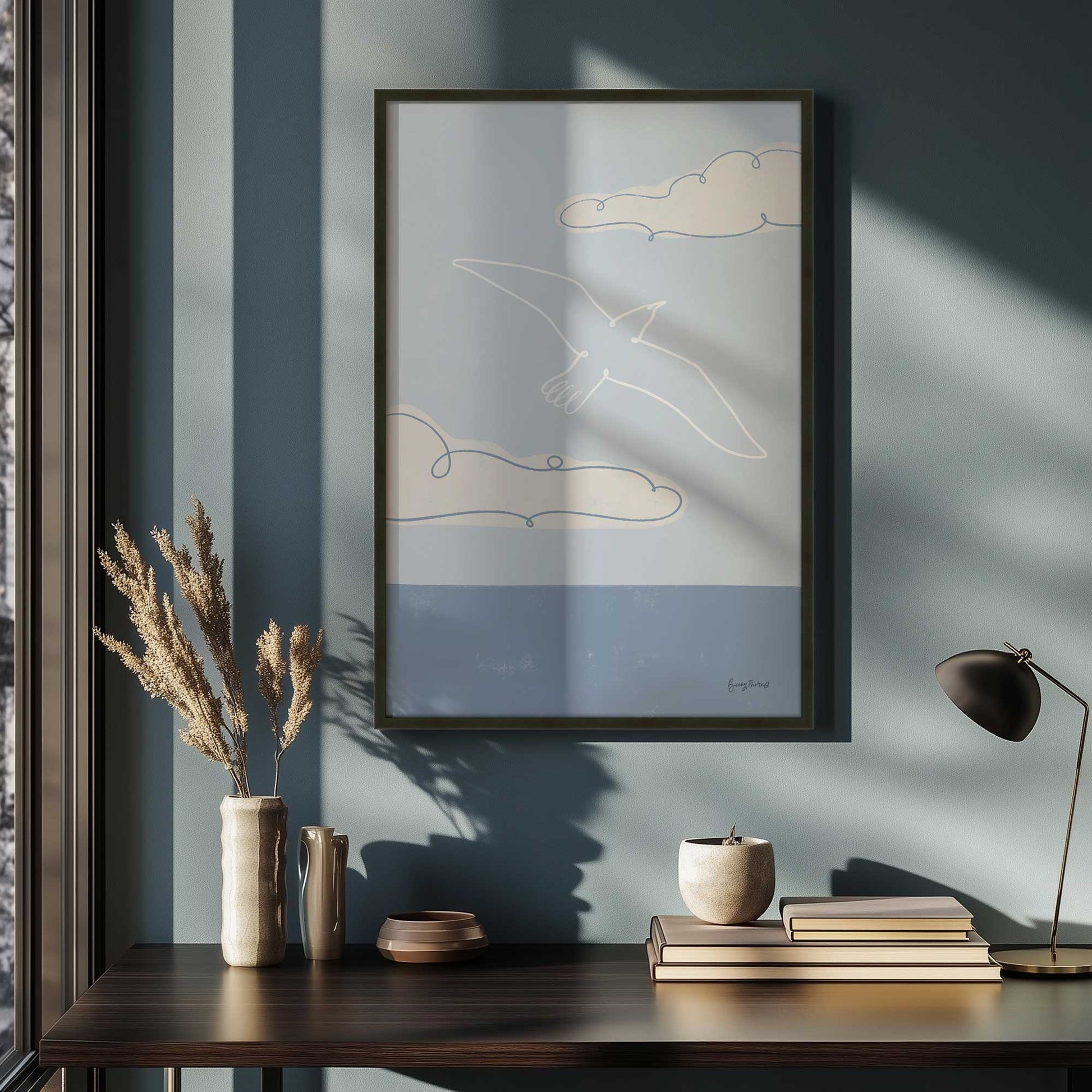 Picture of art in a room