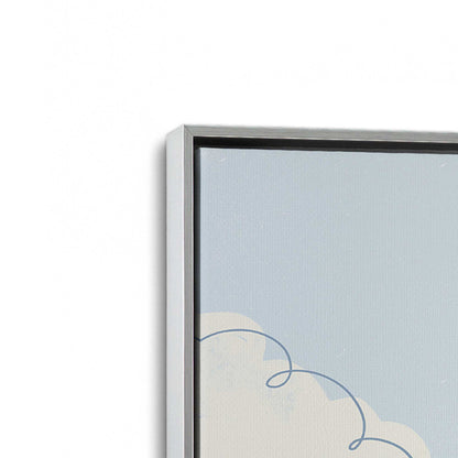 [Color:Polished Chrome], Picture of art in a Polished Chrome frame at an angle