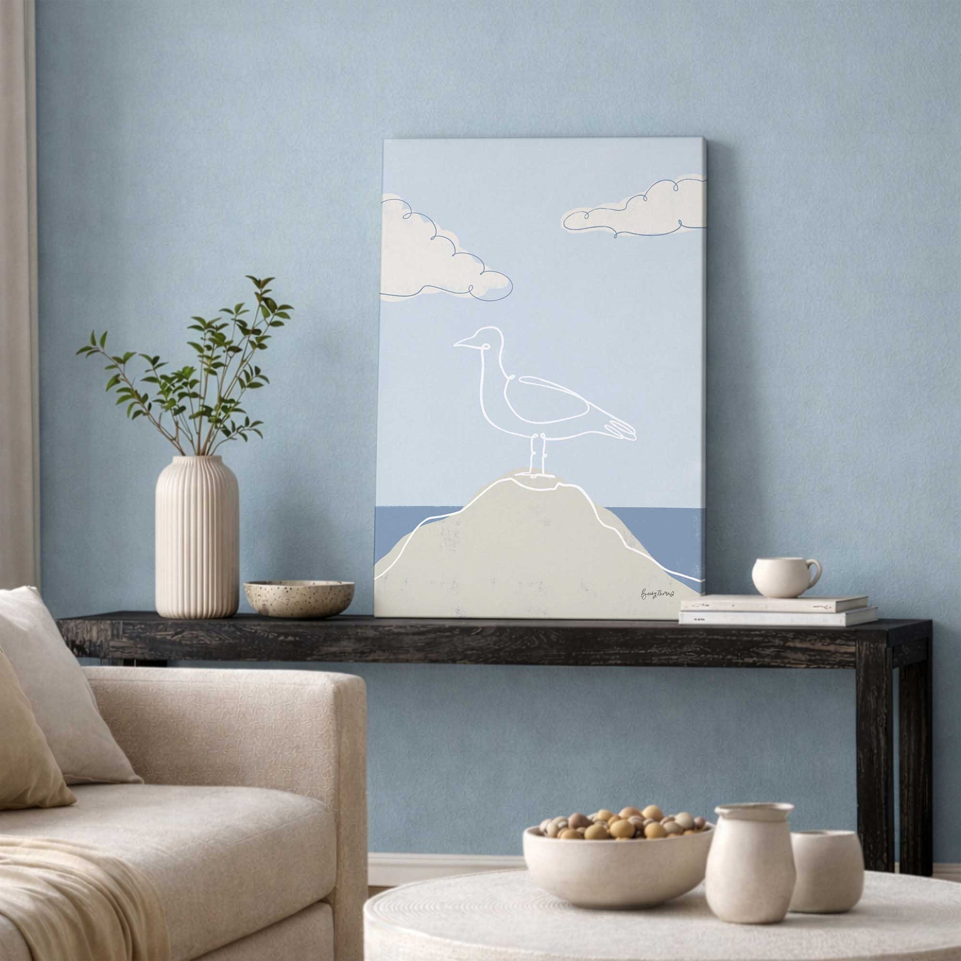 Picture of art in a room