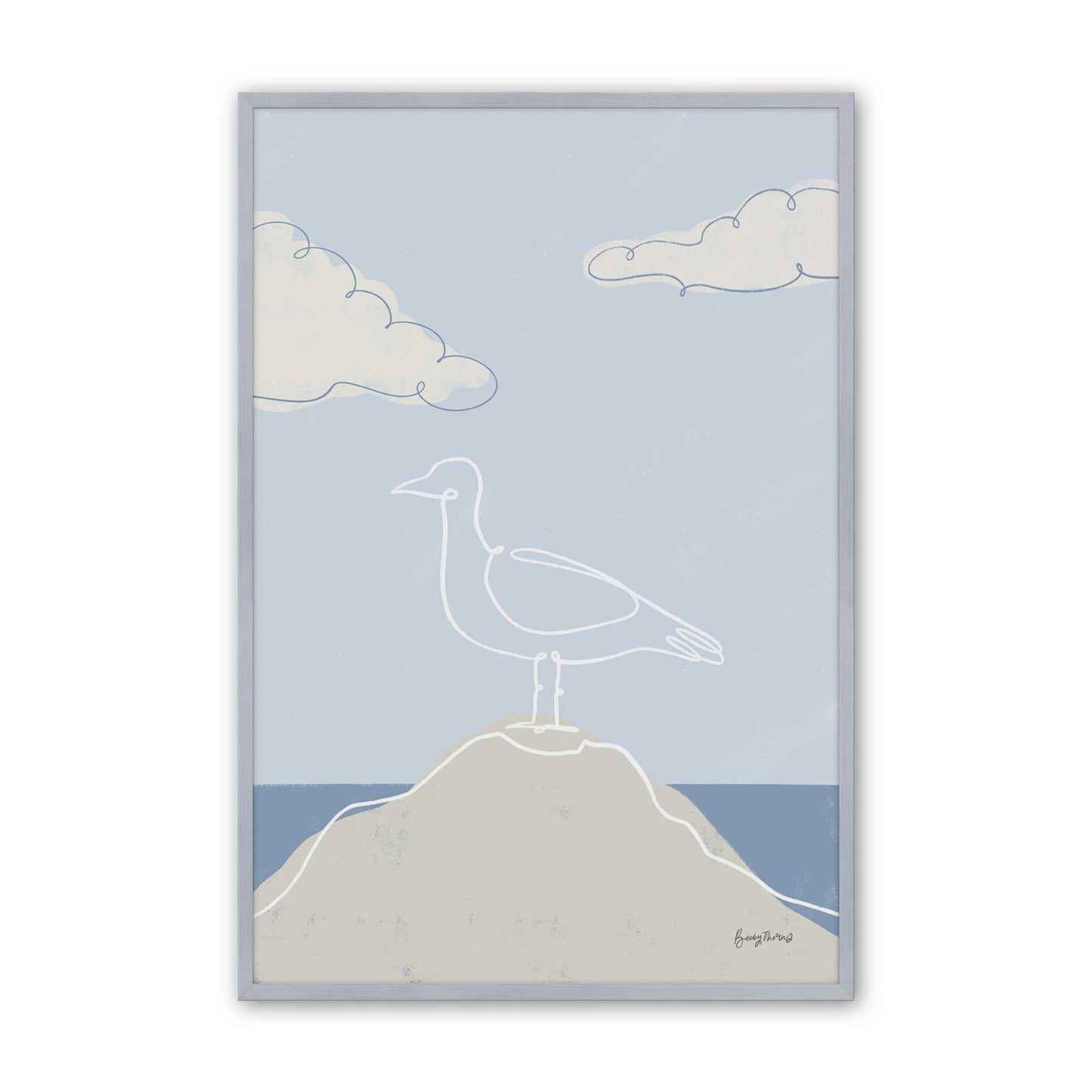 [Color:Polished Chrome], Picture of art in a Polished Chrome frame