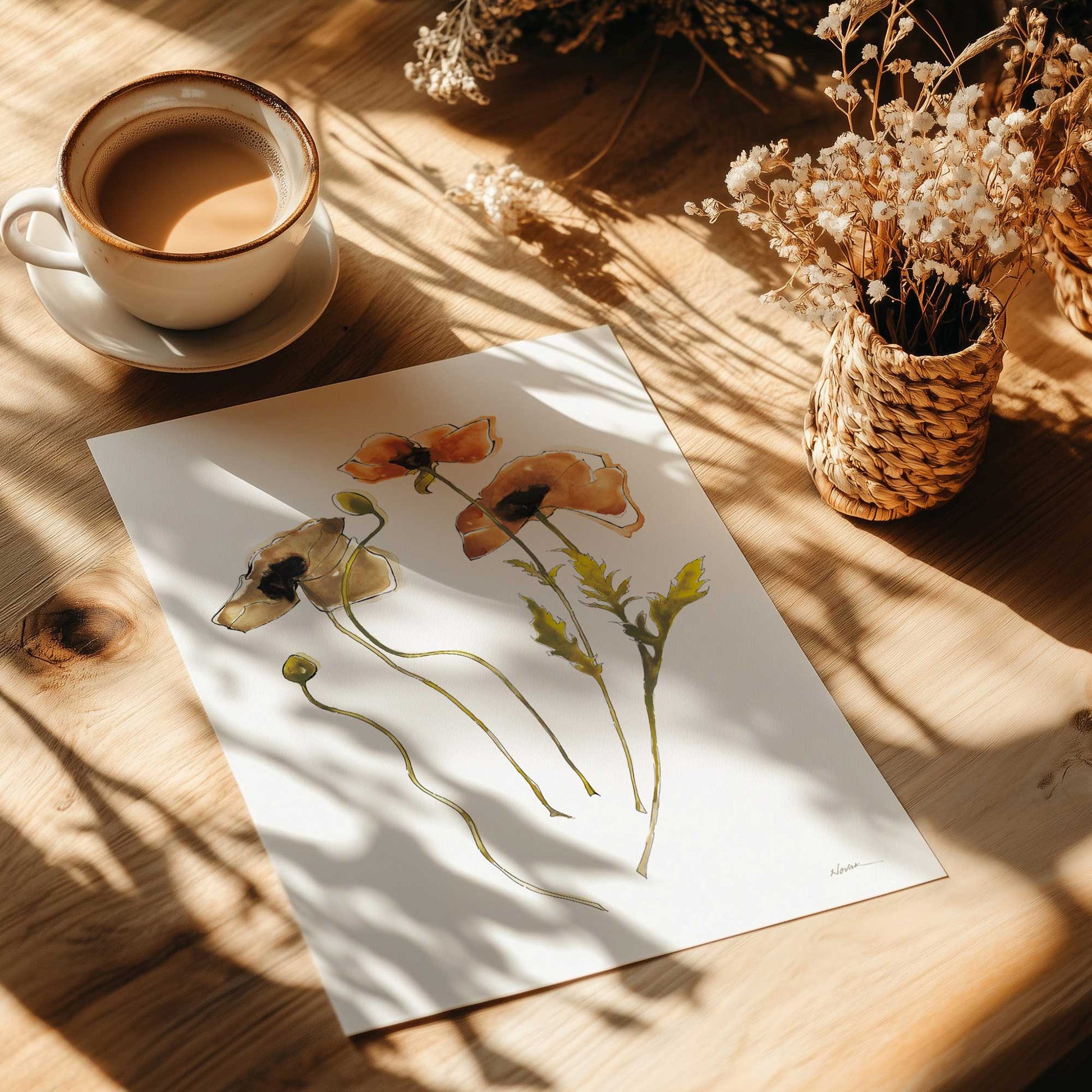 [Color:Rolled Print], Picture of close up of art