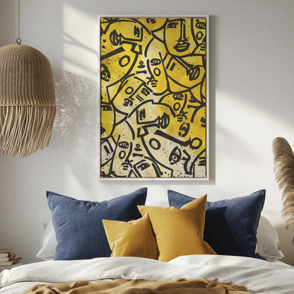 Picture of art in a room