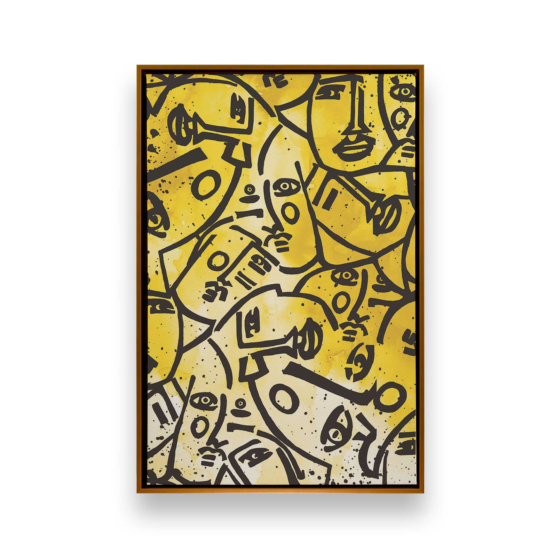 [Color:Polished Gold], Picture of art in a Polished Gold frame