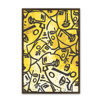 [Color:Belvinder Brown], Picture of art in a Belvinder Brown frame