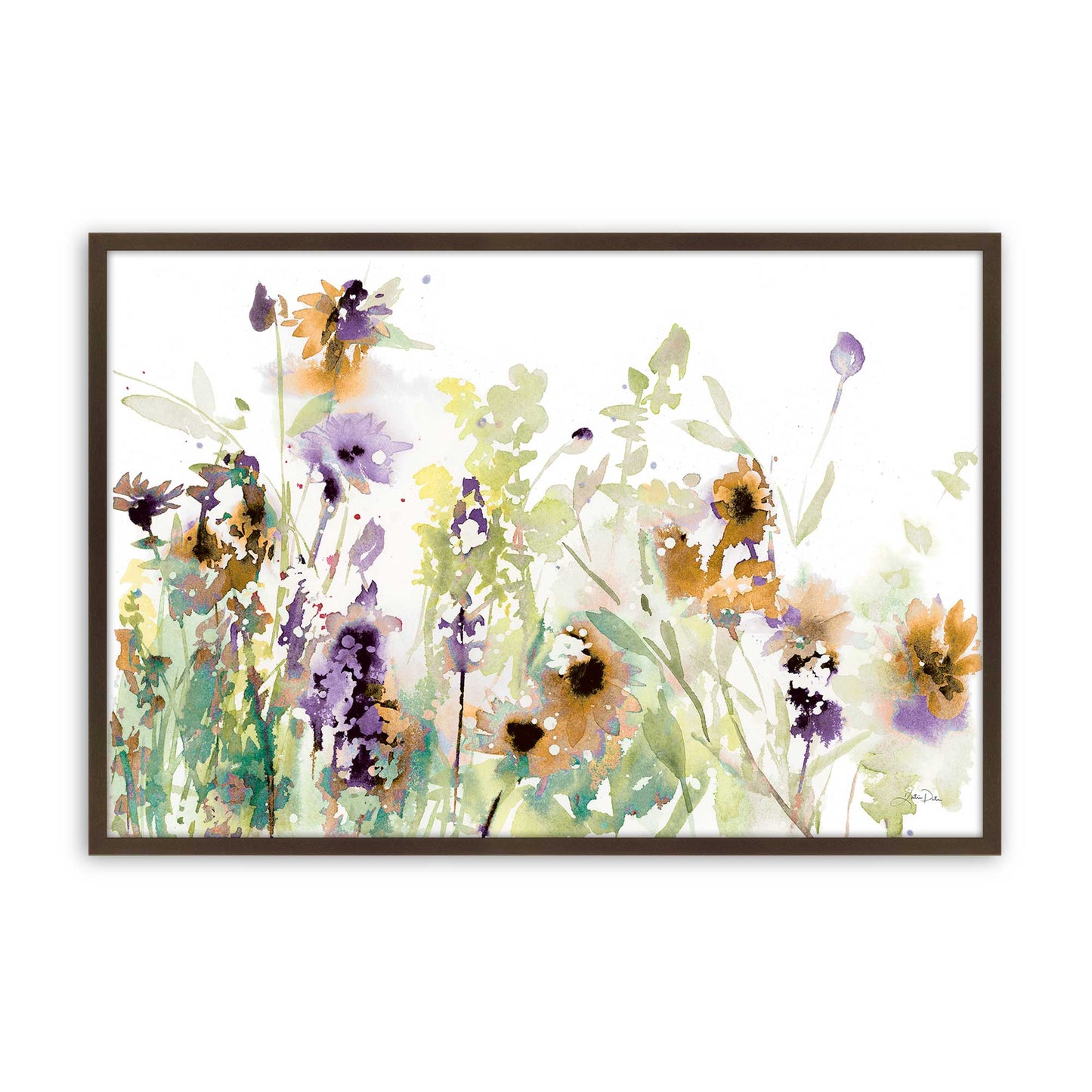 [Color:Belvinder Brown], Picture of art in a Belvinder Brown frame
