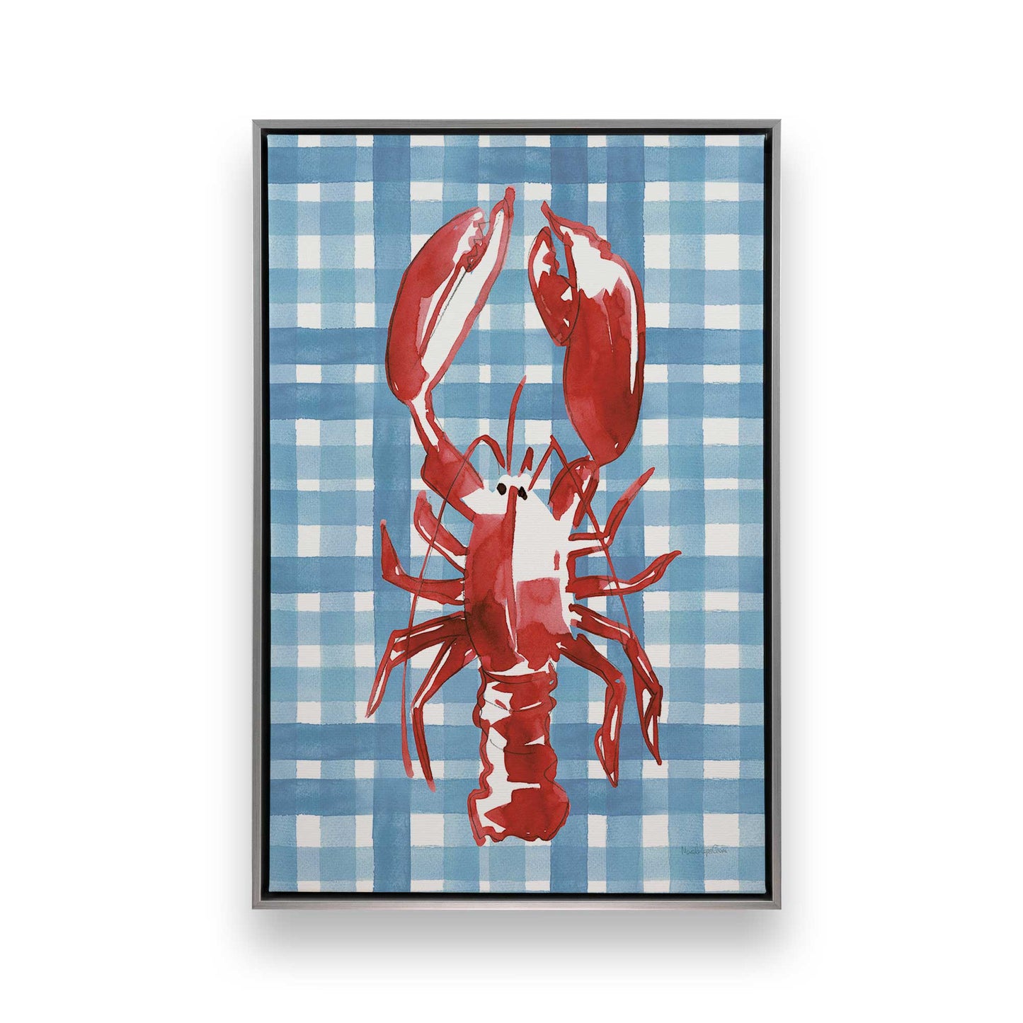 [Color:Polished Chrome], Picture of art in a Polished Chrome frame