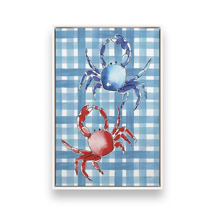 [Color:Opaque White], Picture of art in a White frame