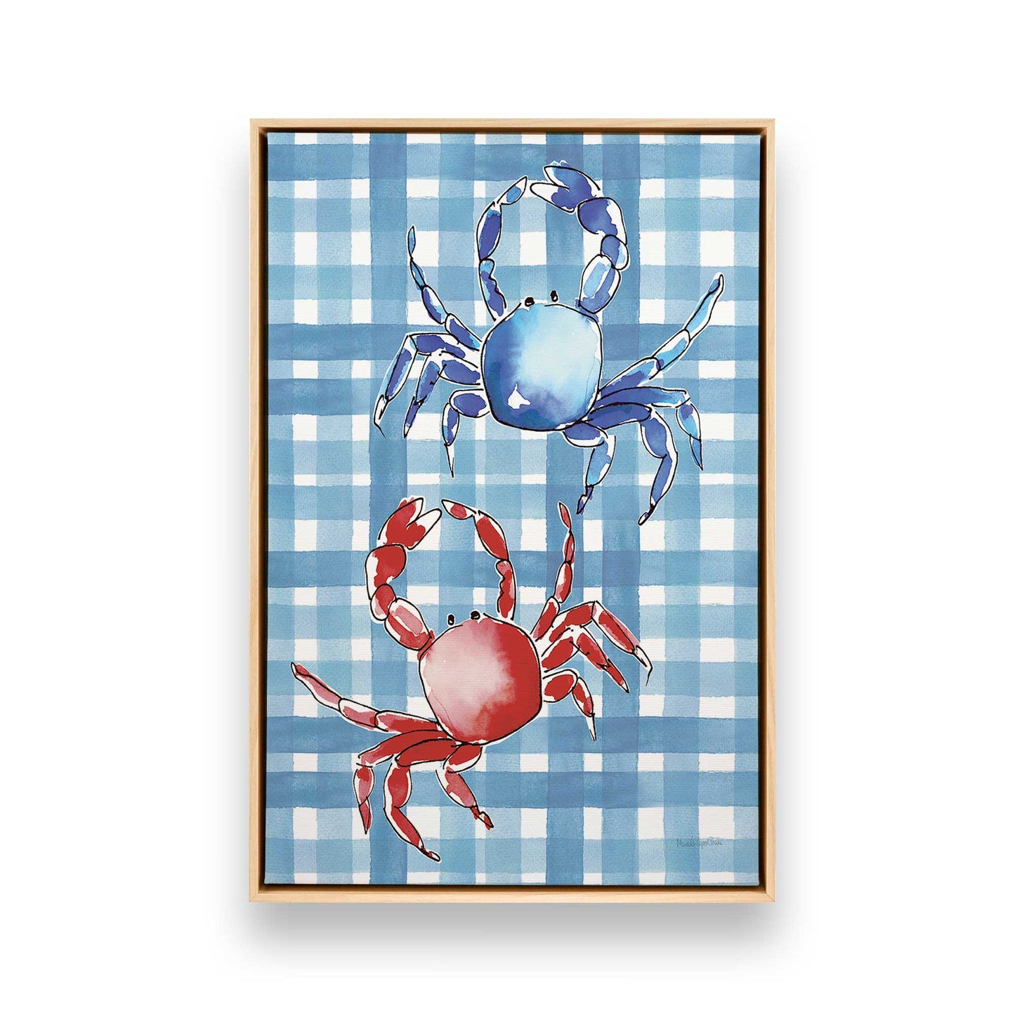 [Color:American Maple], Picture of art in a American Maple frame