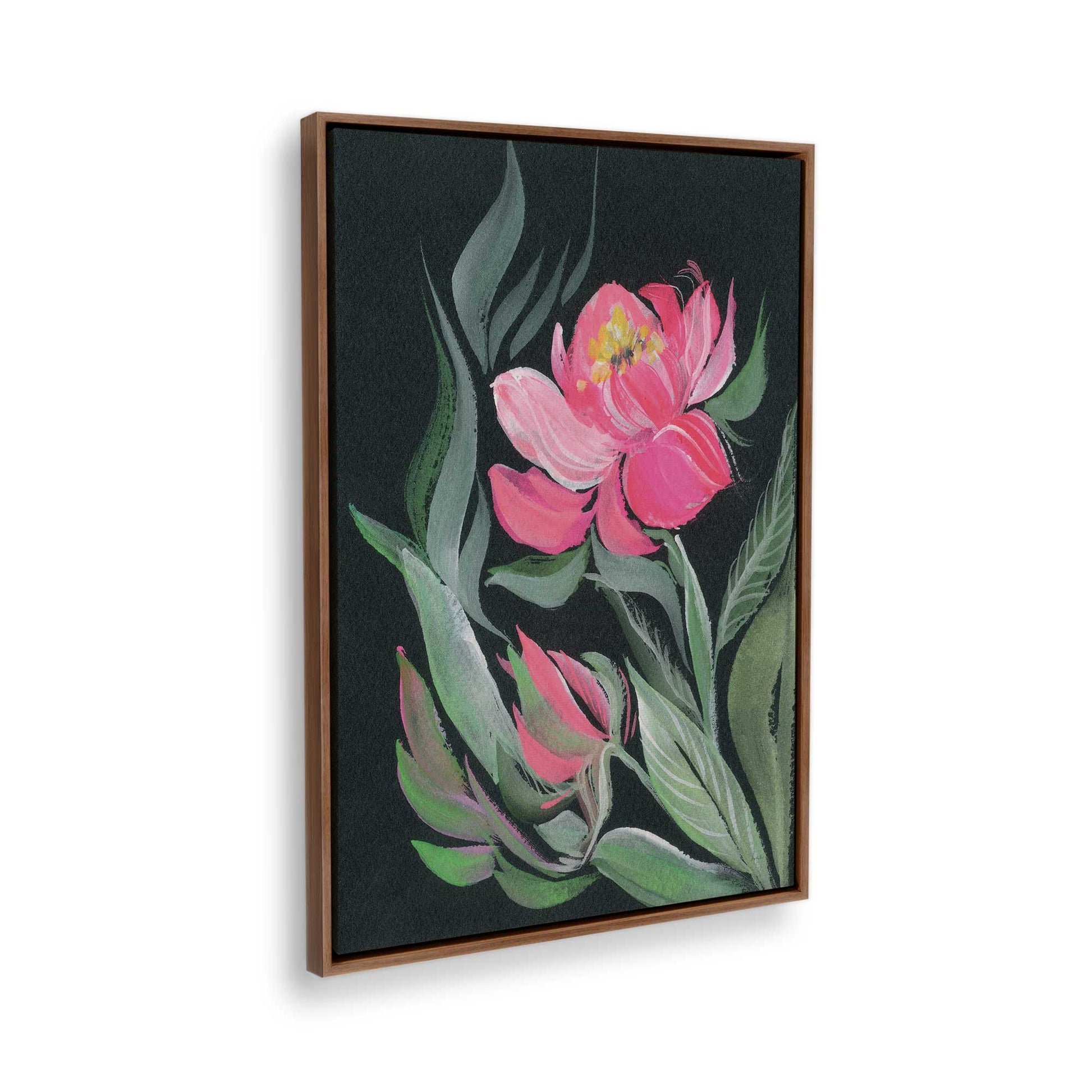 [Color:Walnut], Picture of the corner of the art