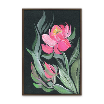 [Color:Brown], Picture of art in a Brown frame