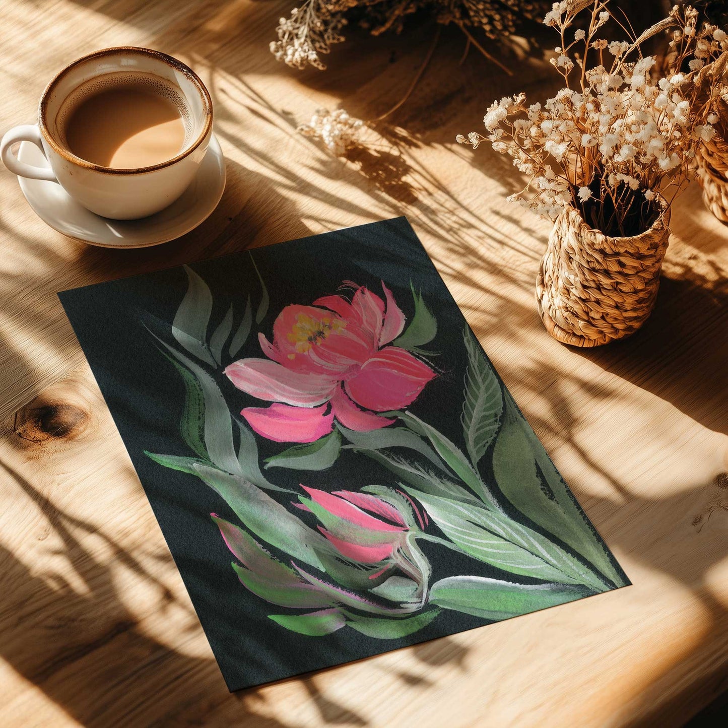 [Color:Rolled Print], Picture of close up of art